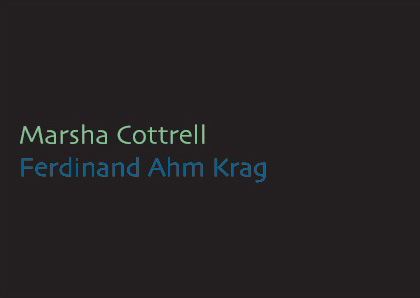 invitation card: Marsha Cottrell & Ferdinand Ahm Krag